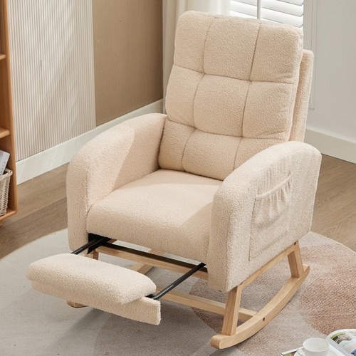Rocking chair with footrest - chair,