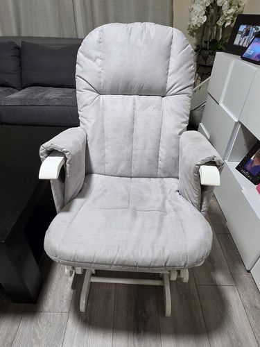 Nursing chair and footstool - chair,