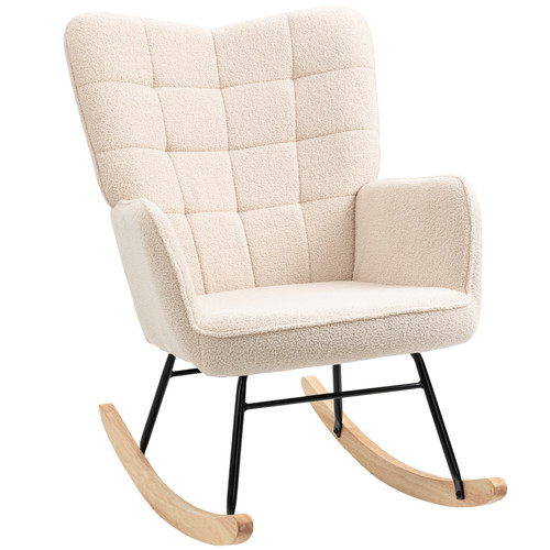 Wingback rocking chair - rocking,