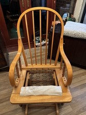 Wooden Glider Nursing Chair