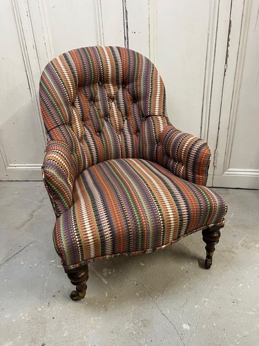 Antique victorian upholstered - antique,