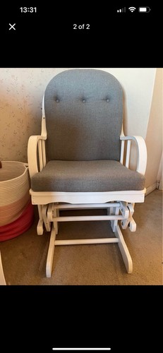 Grey and white nursing - white,