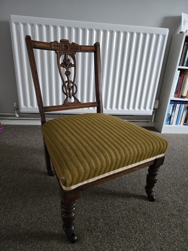 Edwardian nursing chair - edwardian,