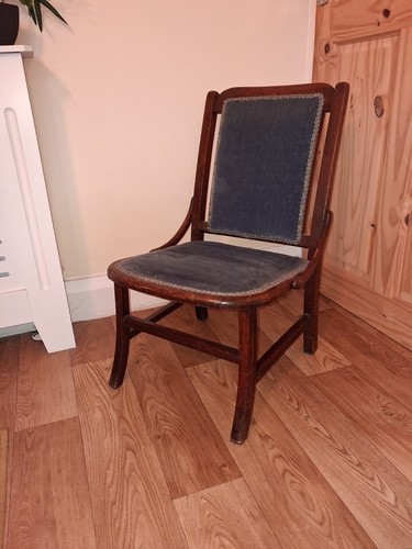Nursing chair vintage wooden - chair,