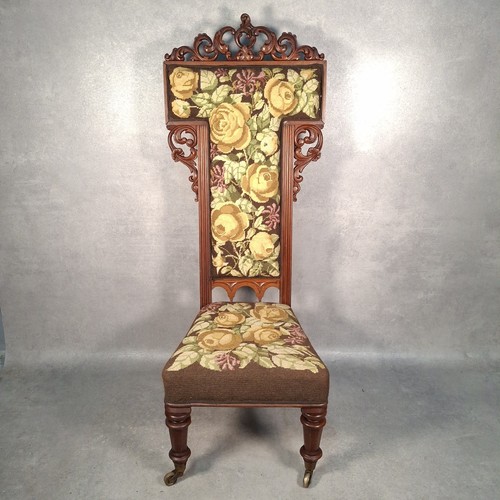 Antique victorian prie dieu - antique,