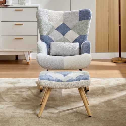 Boucle nursing rocking chair - nursing,