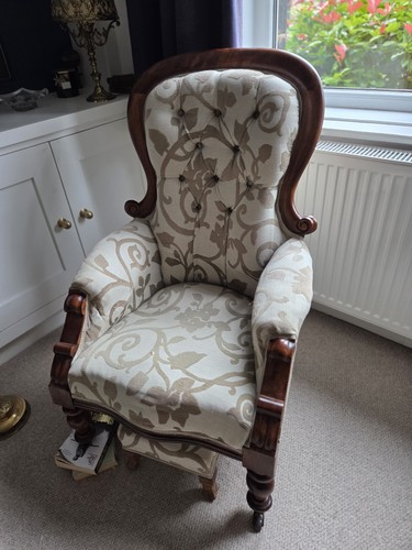 Victorian nursing chair - victorian,