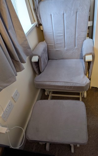 Obaby deluxe reclining glider - reclining,