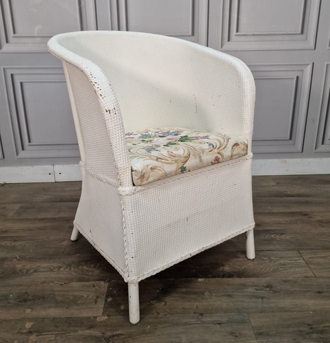 Vintage wicker bedroom - wicker, chair