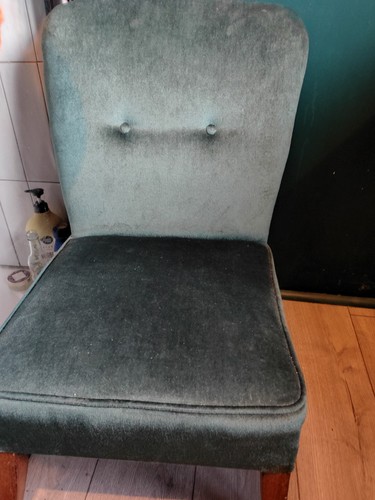 Velvet nursing chair - velvet,